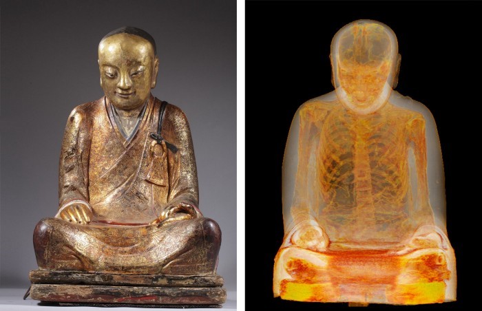The Monk Hidden in a Golden Statue for 1000 Years