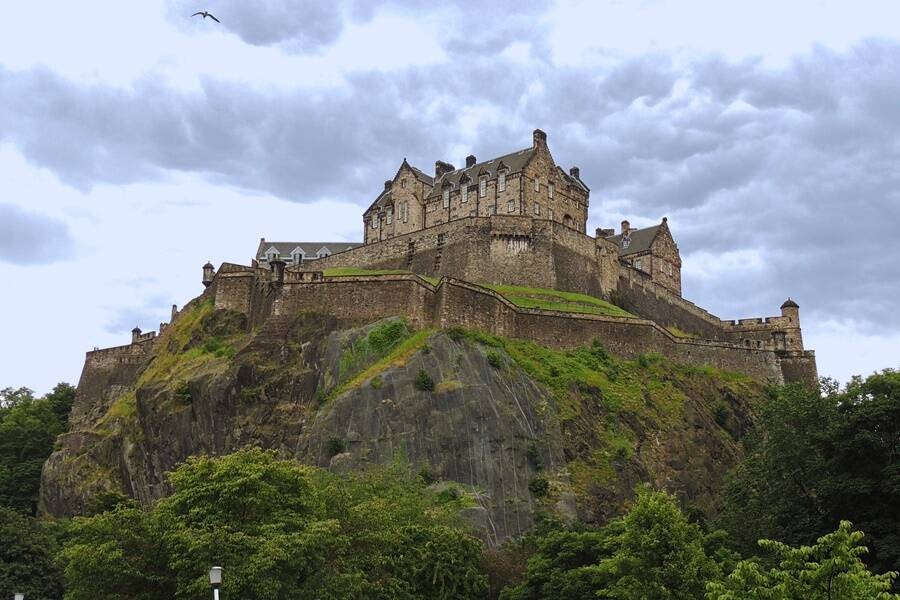 Haunted Edinburgh Castle In Edinburgh, Scotland