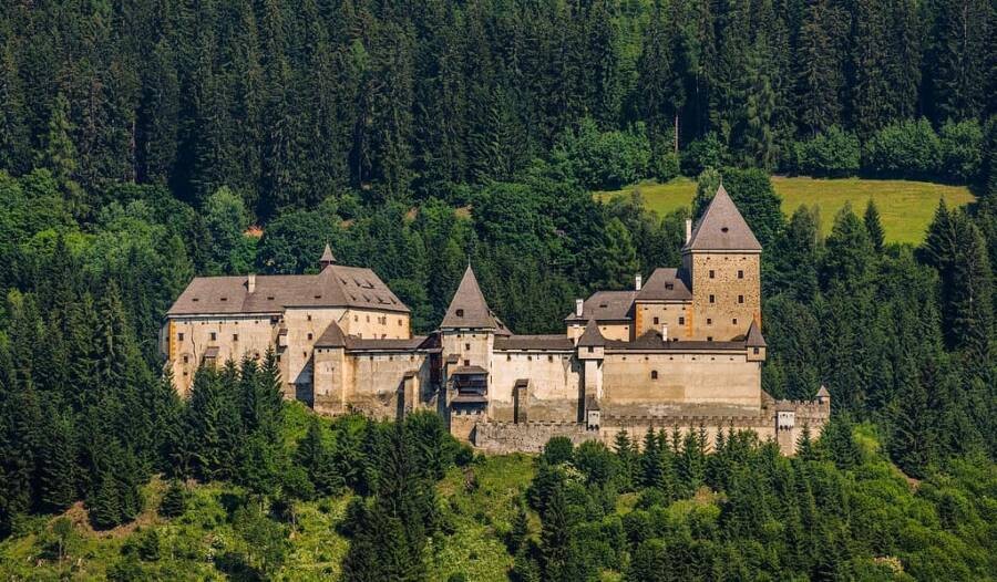 Very Haunted Moosham Castle In Unternberg, Austria