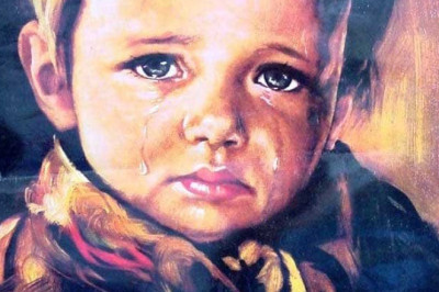 The Undying Enigma: Crying Boy Paintings and Their Fiery Curse